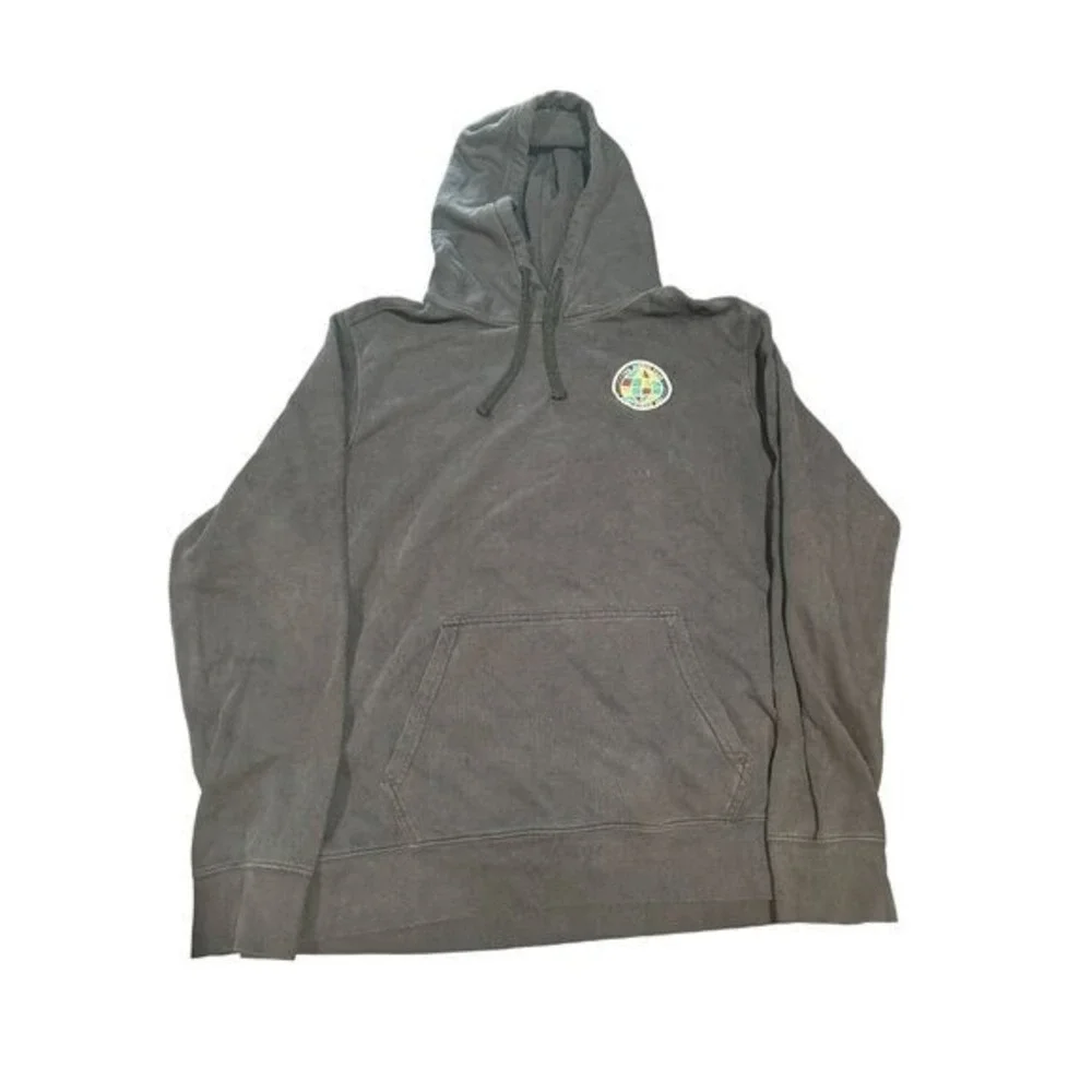 The North Face‎ Future Is Our Land Globe Graphic Hoodie Black Mens XL |R1